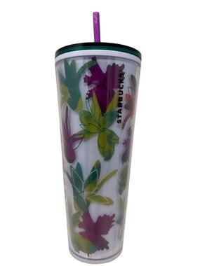 Starbucks Spring 2022Floral Cold Cup Venti 24 oz. Tumbler